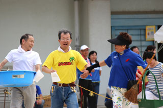 学区運動会にて